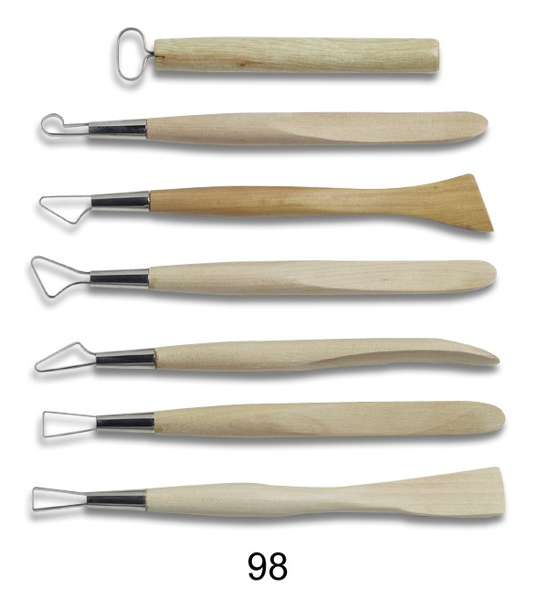 Set of ceramic tools 98 - 7 tools