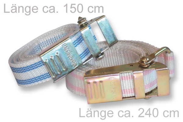 Band clamps for plaster moulds |short blue (ca. 150 cm)