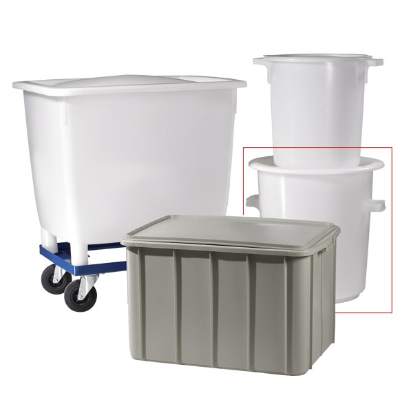 Plastic bucket 2 with lid