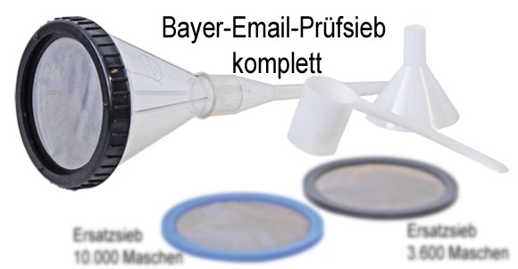 Bayer-enamel-test-sieve 3.600 MA