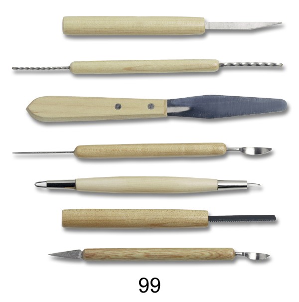 Set of ceramic tools 99 - 7 tools