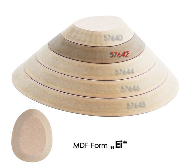 MDF shapes for molding "Ei" 137 x 167 mm