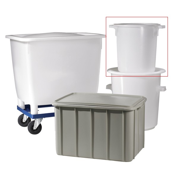 Plastic bucket 3 with lid