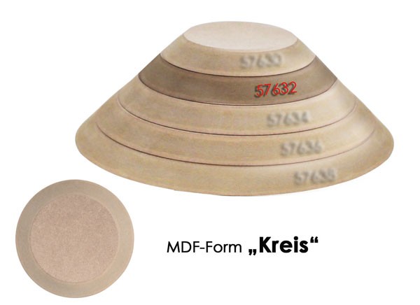 MDF shapes for molding "KREIS" Ø 167 mm