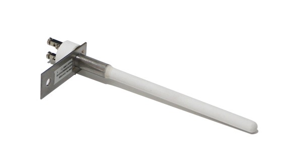 Thermo-element PtRh-Pt Typ S 200 mm long with connecting clip