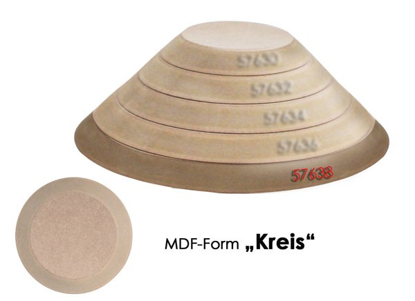 MDF shapes for molding "KREIS" Ø 278 mm