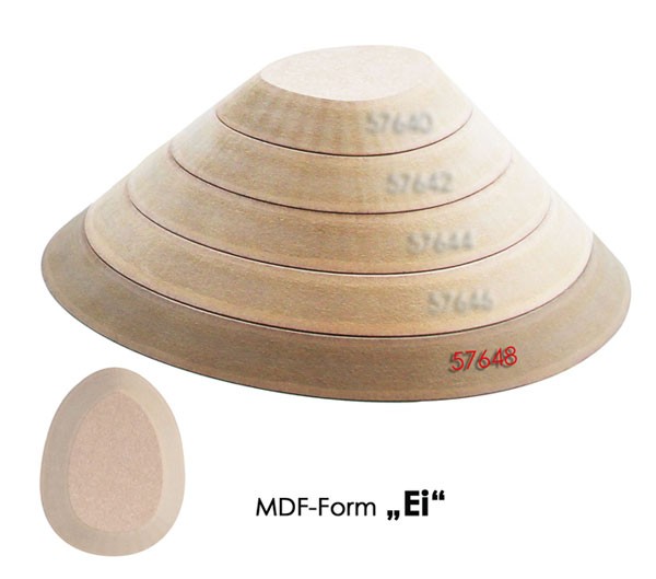 MDF shapes for molding "Ei" 248 x 278 MDF