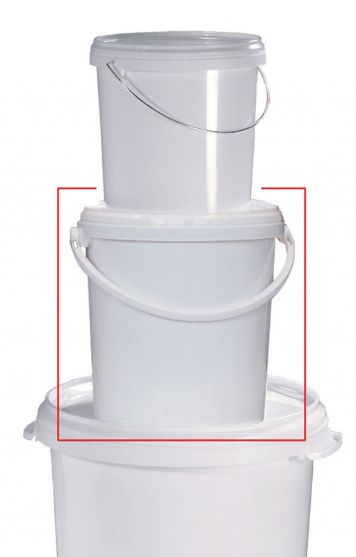 10 ltr. Bucket with lid