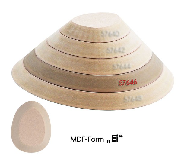 MDF shapes for molding "Ei" 211 x 241 MDF
